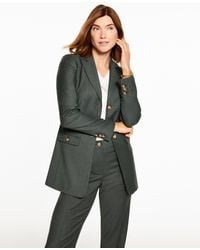 Talbots - Luxe Italian Flannel Blazer - Lyst