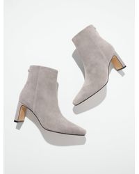 Talbots - Kinsley Suede Ankle Boots - Lyst