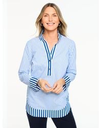 Talbots - Beauty Stripe Tunic Top - Lyst