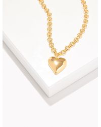 Talbots - Soft Heart Pendant Necklace - Lyst