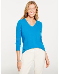 Talbots - Cashmere V-neck Sweater - Lyst