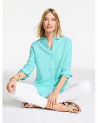 Talbots - Linen Everyday Relaxed Shirt - Lyst