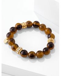 Talbots - Bauble Bead Keepsake Stretch Bracelet - Lyst