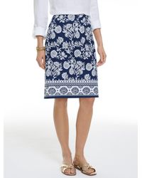 Talbots - Canvas A-line Skirt - Lyst