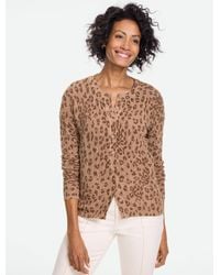 Talbots - Pointelle Charming Cardigan Sweater - Lyst