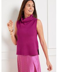 Talbots - Cowl-neck Sweater Shell - Lyst
