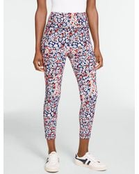 Talbots - Out & About High Waist Capri Leggings - Lyst