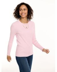 Talbots - Micro Cable Sweater - Lyst