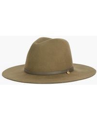 Talbots - Wool Felt Fedora Hat - Lyst