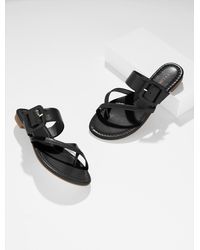 Talbots - Camy Buckle Sandals - Lyst