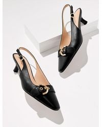 Talbots - Tabitha Buckle Nappa Slingback Pumps - Lyst