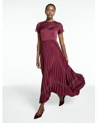 Talbots - Rsvp Soft Satin Charmeuse Dress - Lyst