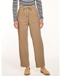 Talbots - Corduroy Straight Leg Pull-on Pants - Lyst