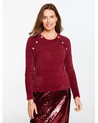 Talbots - Plush Crewneck Sweater - Lyst