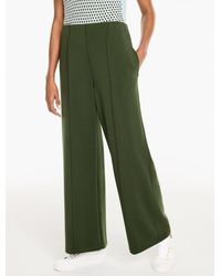 Talbots - Airknit Stretch Hollywood Waist Wide Leg Pants - Lyst
