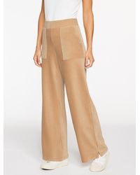 Talbots - Sky Lounge Velour Wide Leg Pants - Lyst
