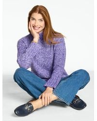Talbots - Mockneck Sweater - Lyst