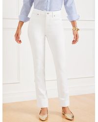 Talbots - Straight-leg Jeans - Lyst