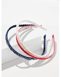 Talbots - Americana Skinny Headband - Lyst
