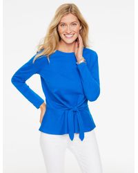 Talbots - Tie-front Top - Lyst