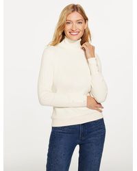 Talbots - Ribbed Turtleneck Sweater - Lyst