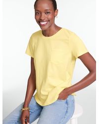 Talbots - Patch Pocket Short Sleeve T-shirt - Lyst