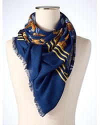 Talbots - Etched Toile Oblong Scarf - Lyst
