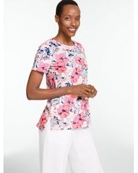 Talbots - Supersoft Jersey Short Sleeve Crewneck T-shirt - Lyst