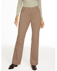Talbots - Flare Leg Stretch Corduroy Pants - Lyst