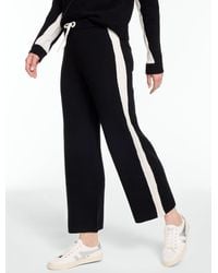 Talbots - Cable Knit Wide Leg Sweater Pants - Lyst