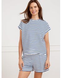 Talbots - Airknit Stretch Crewneck T-shirt - Lyst