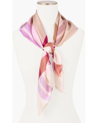 Echo - Plaid Square Scarf - Lyst