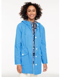 Talbots - Hooded Rain Jacket - Lyst