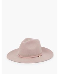 Talbots - Wool Felt Fedora Hat - Lyst