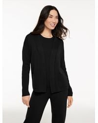 Talbots - Sweater Studio Open Front Cardigan - Lyst