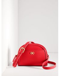 Talbots - Rory Nappa Moon Crossbody Bag - Lyst