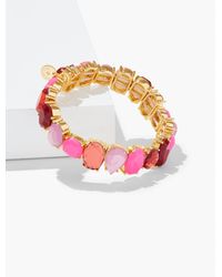 Talbots - Eclectic Crystal Stretch Bracelet - Lyst