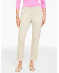 Talbots - Heritage Twill Perfect Crops Pants - Lyst