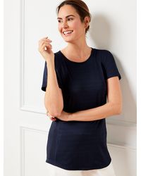 Talbots - Cool Slub Short Sleeve Active T-shirt - Lyst
