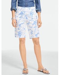 Talbots - Seersucker Perfect Shorts - Lyst