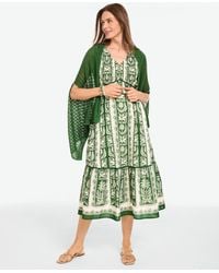Talbots - Pointelle Linen Blend Travel Ruana - Lyst
