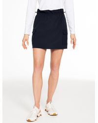 Talbots - Lightweight Woven Stretch Cargo Skirt - Lyst