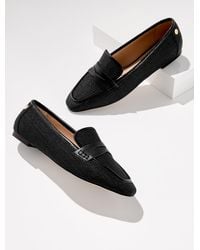 Talbots - Erin Straw Raffia Loafers - Lyst