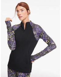 Talbots - Performance Compression Half-zip Pullover Sweater - Lyst