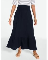 Talbots - Gauze Maxi Skirt - Lyst