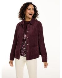 Talbots - Corduroy Swing Jacket - Lyst