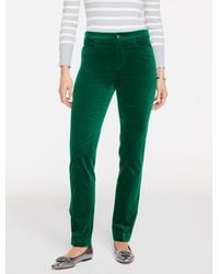 Talbots - Straight Leg Stretch Velveteen Pants - Lyst