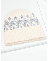 Talbots - Sparkling Fair Isle Beanie - Lyst