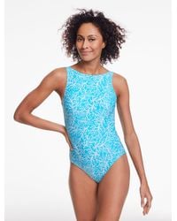 Aqua Club - Boatneck One-piece Swimsuit - Lyst