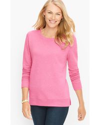 talbots heathered sweatshirt